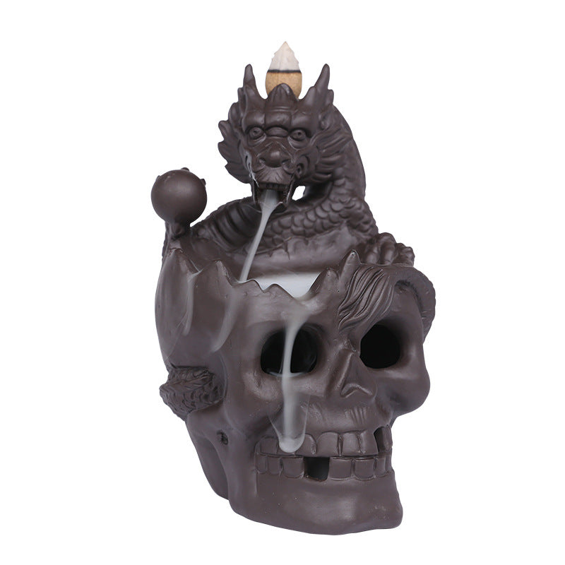 Skull Incense Burner