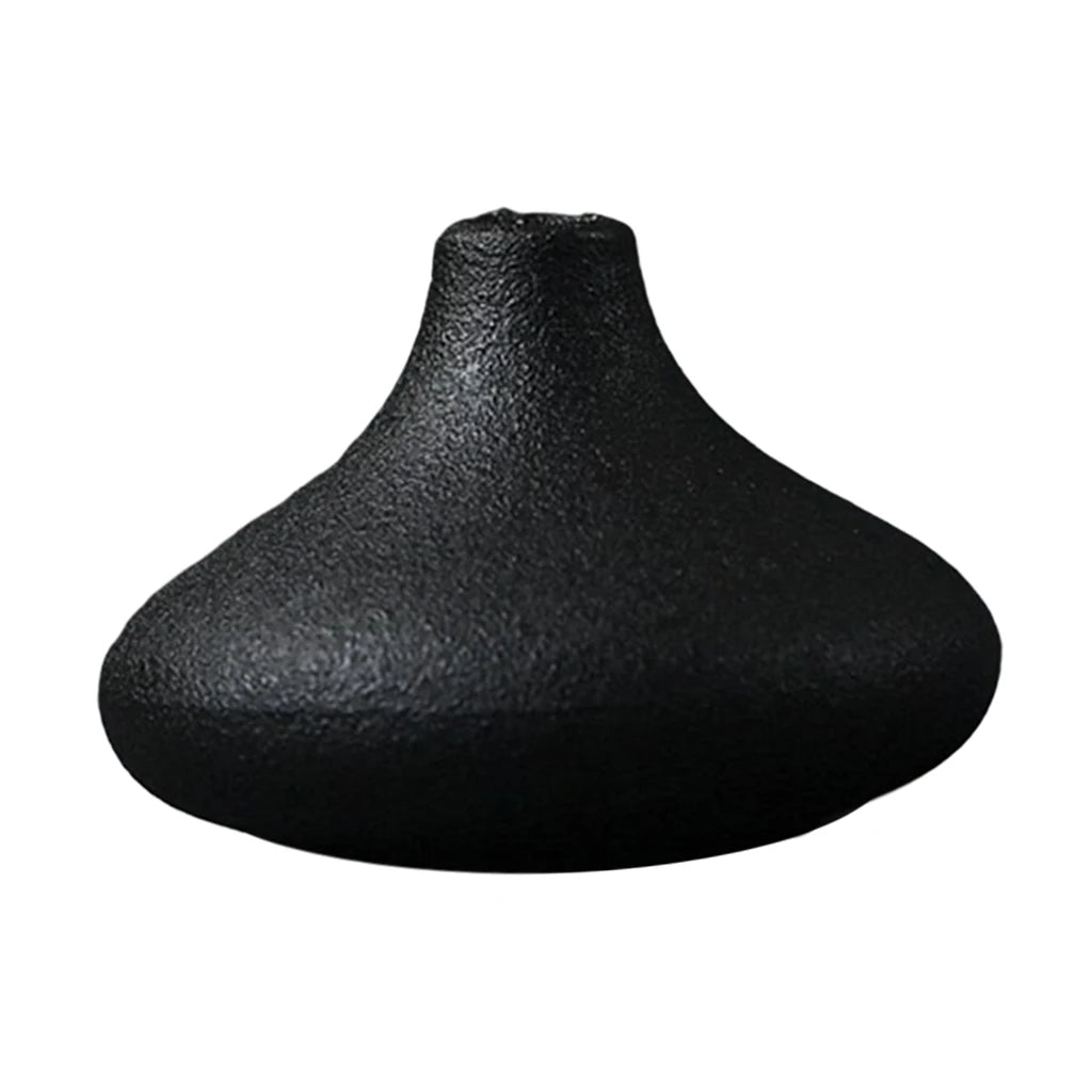 Black Ceramic Vase