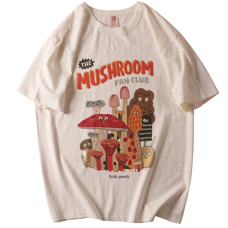 Retro Mushroom T Shirt