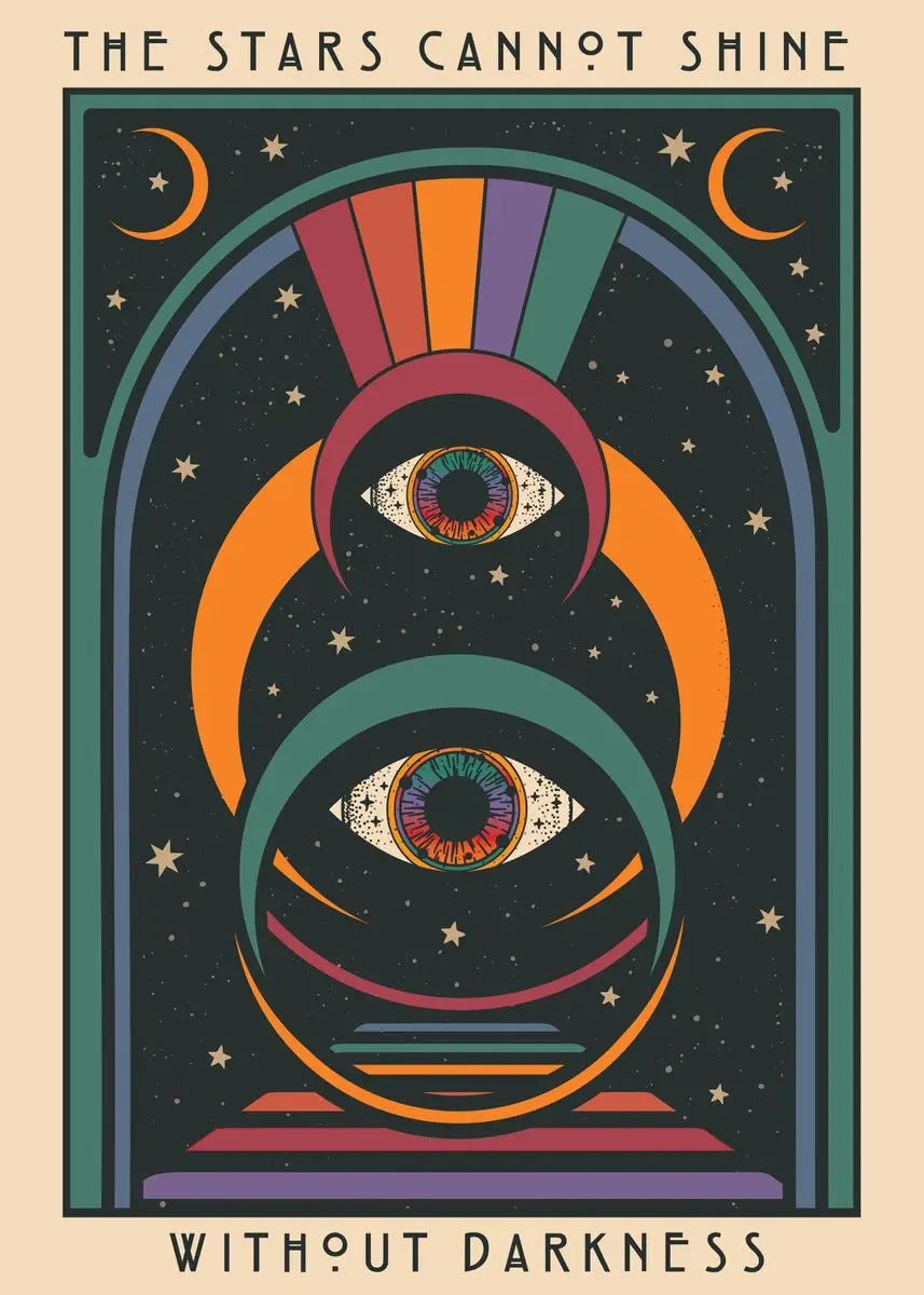 Psychedelic 70s Poster