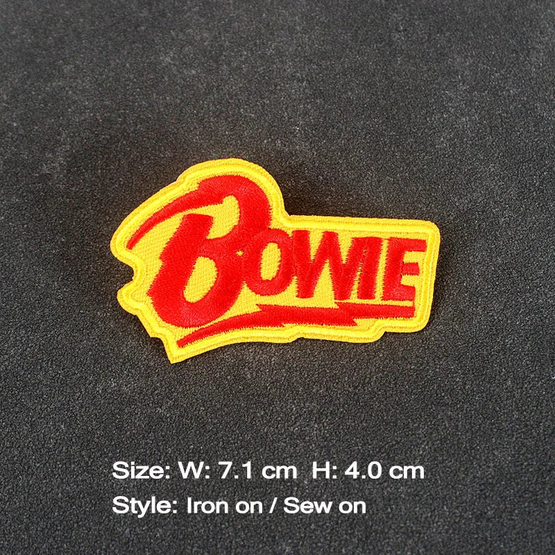 Rock Band Iron on Patches