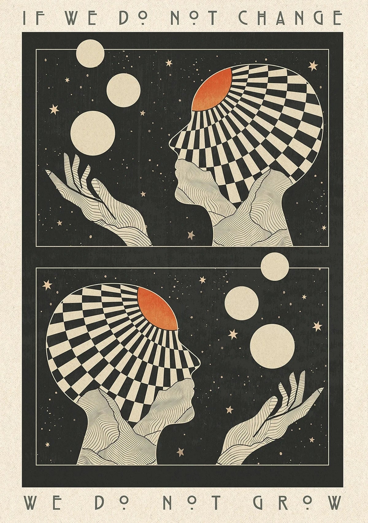 Psychedelic 70s Poster
