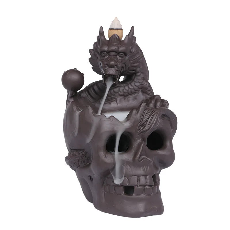 Skull Incense Burner