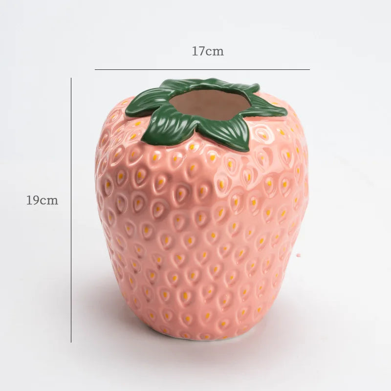 Strawberry Vase