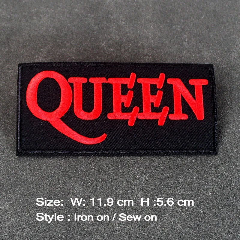 Rock Band Iron on Patches