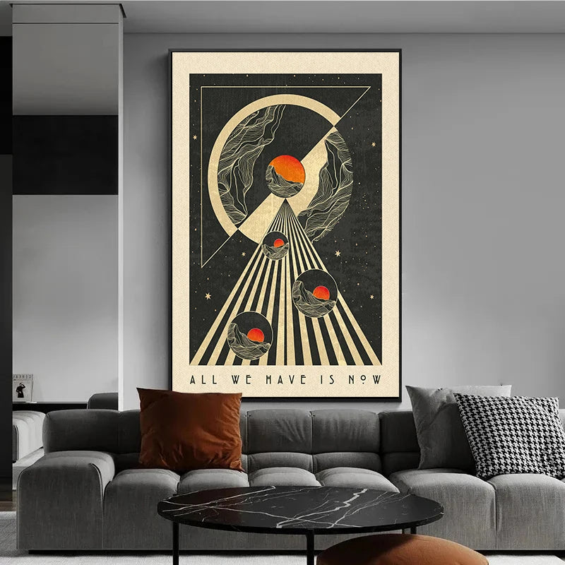 Psychedelic 70s Poster