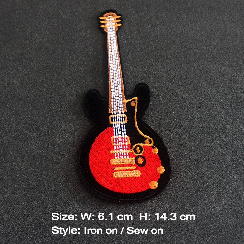 Rock Band Iron on Patches