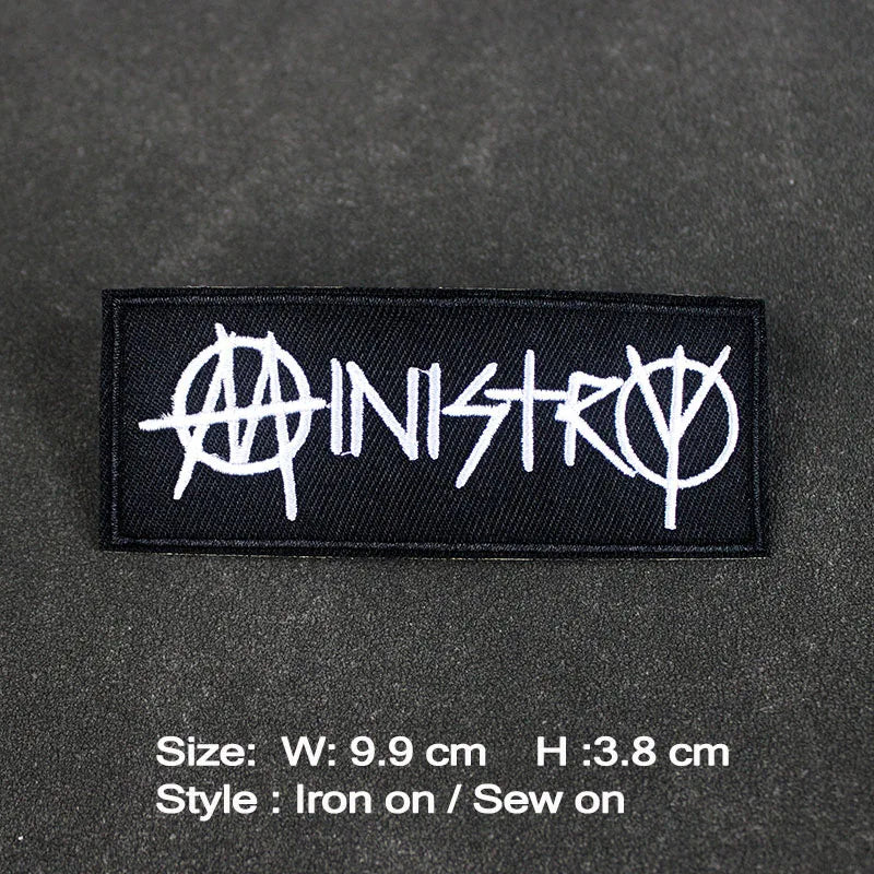 Rock Band Iron on Patches