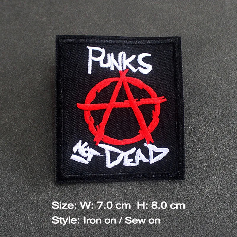 Rock Band Iron on Patches