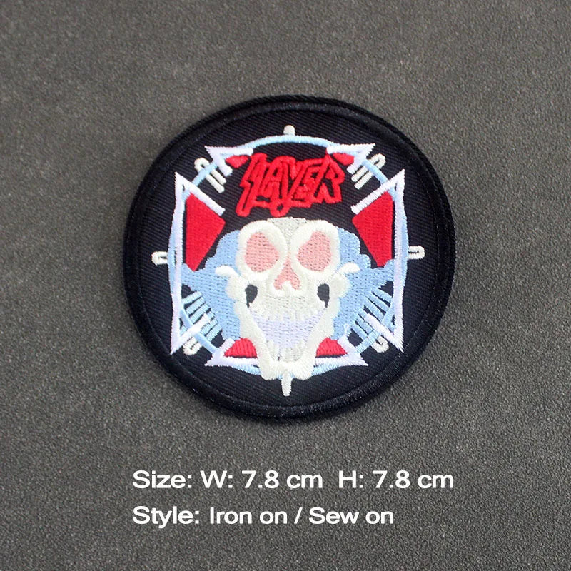 Rock Band Iron on Patches