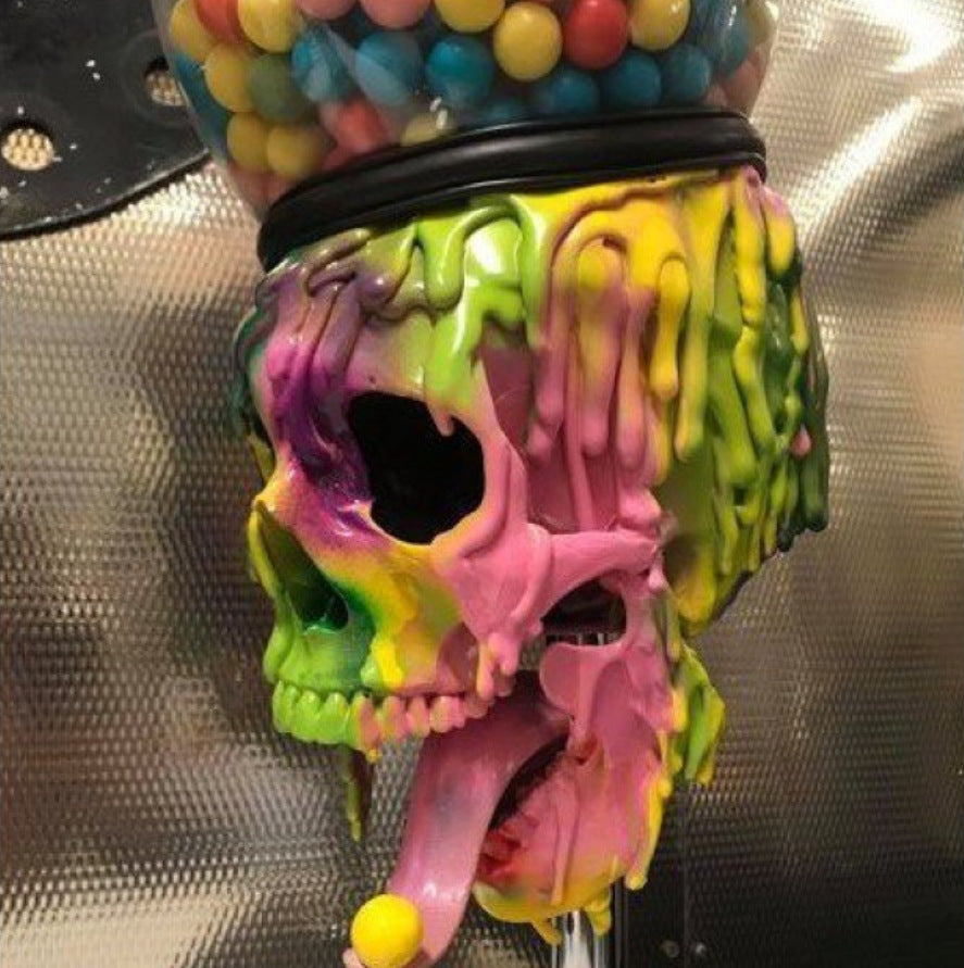 Skull Bubble Gum Machine