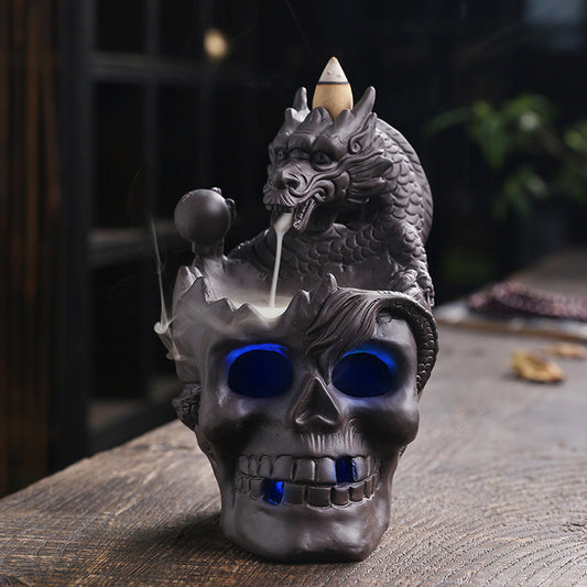 Skull Incense Burner