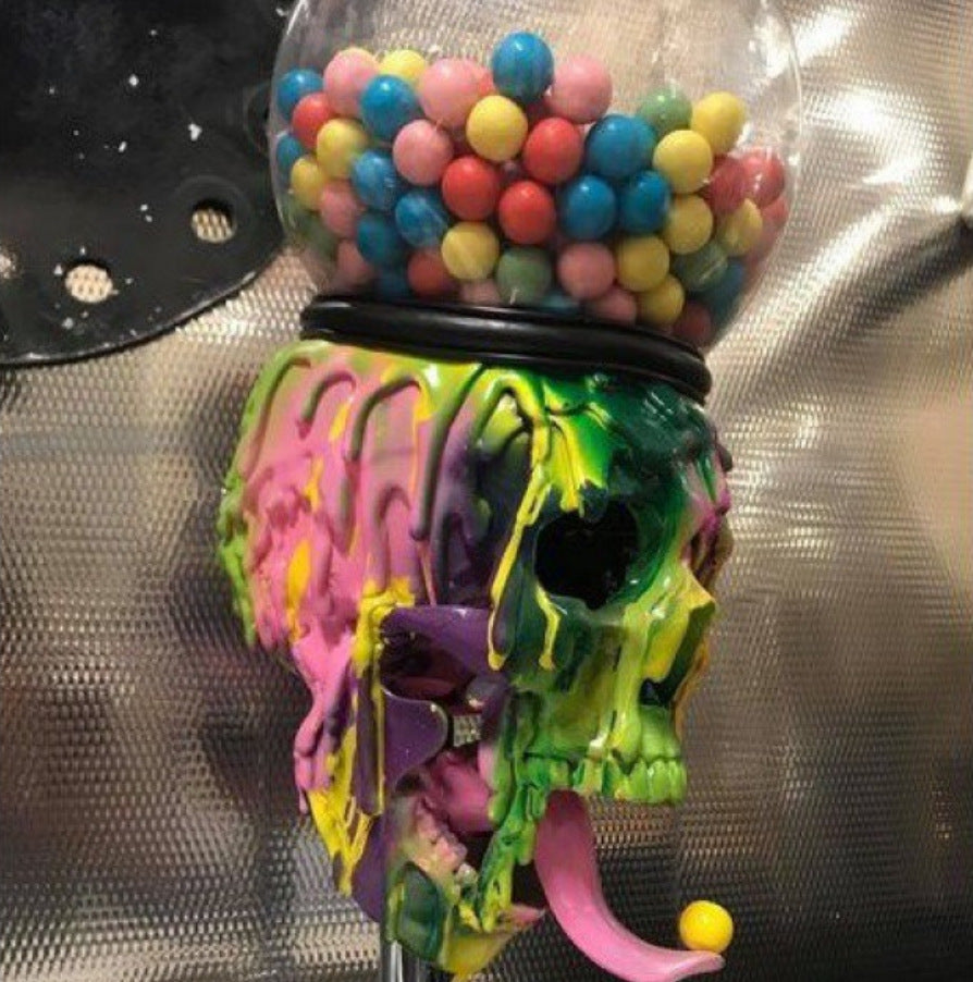 Skull Bubble Gum Machine
