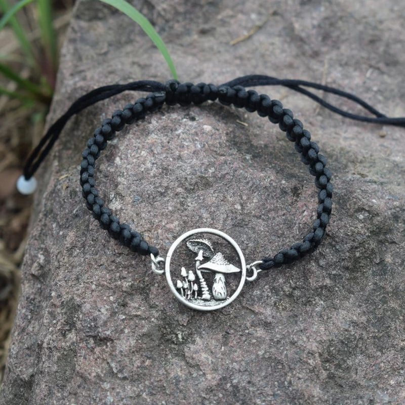 Witchy Forrest Nature Mushroom Necklace Gothic Jewellery