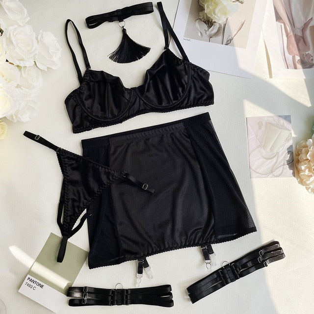 Seamless Lingerie Set (5pc)
