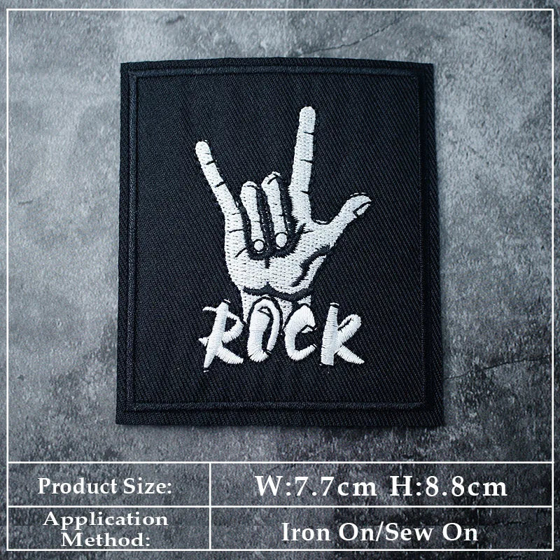 PUNK ROCK Iron-On