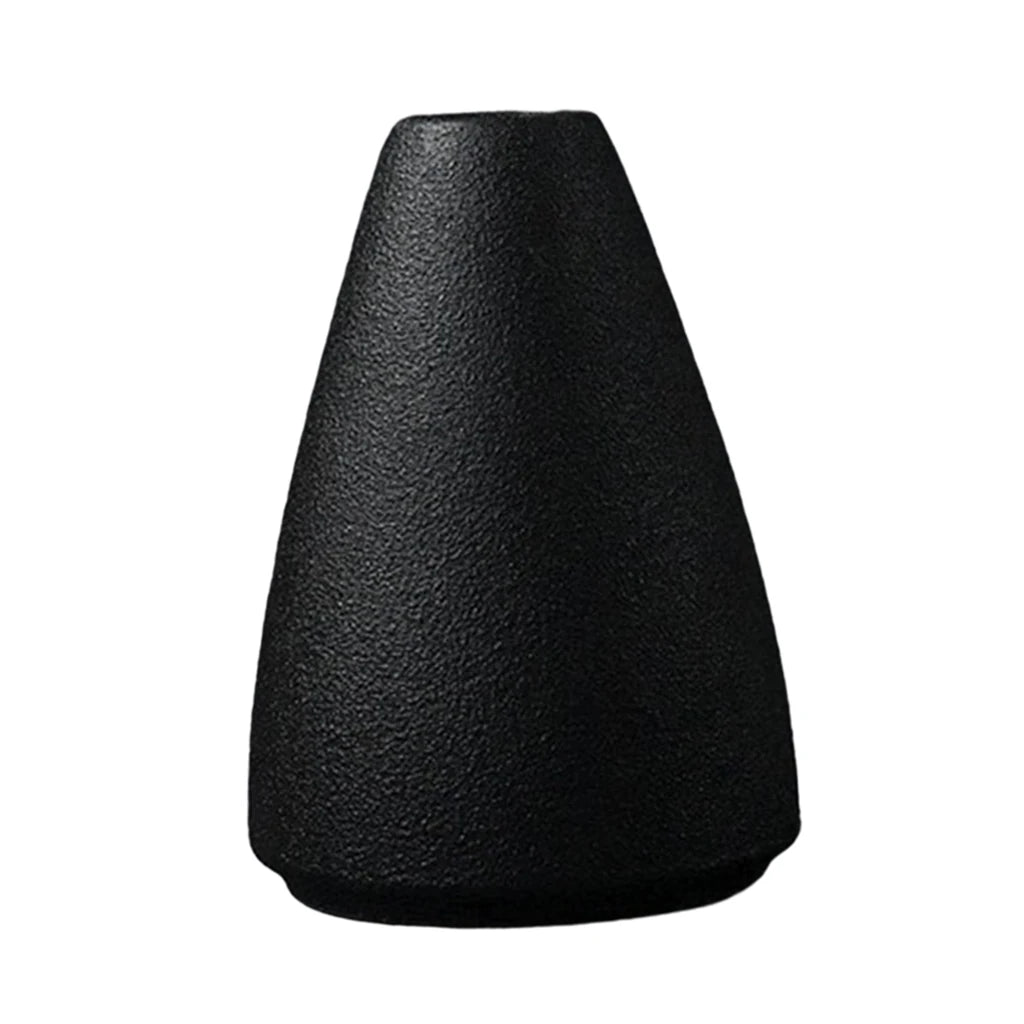 Black Ceramic Vase