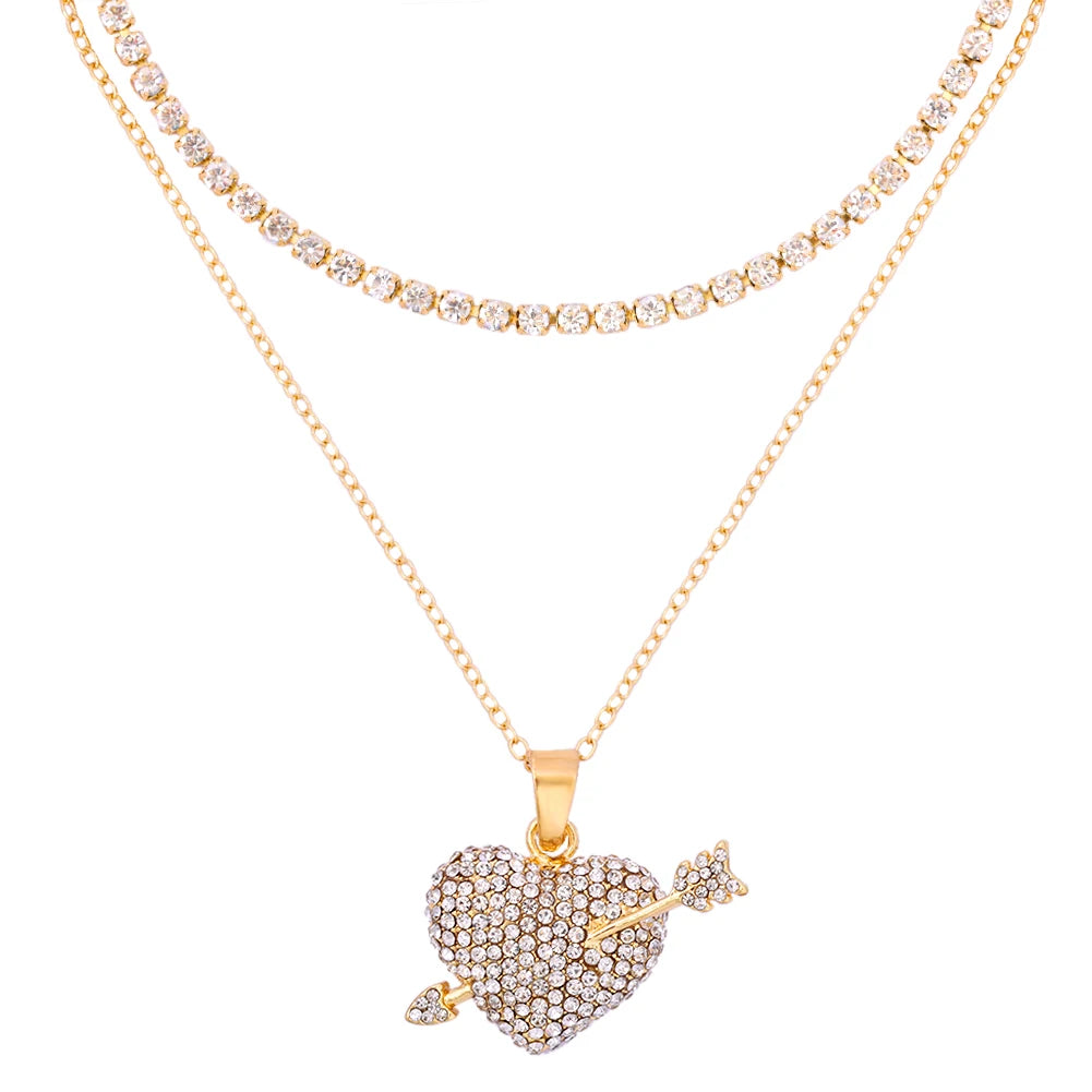 Multi-layer Pendant Necklace