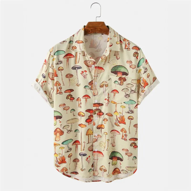 Mushroom Summer Shirt