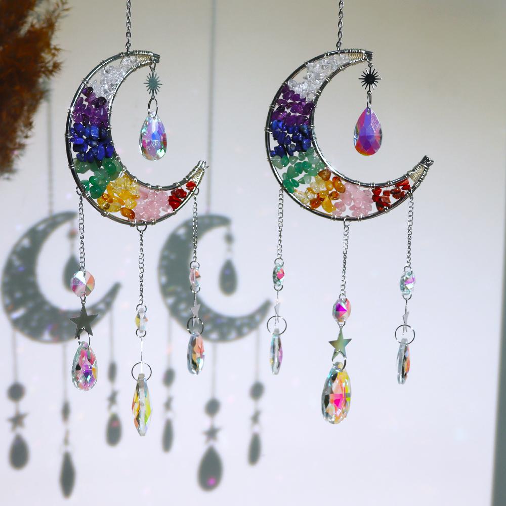 Moon Crystal Sun Catcher