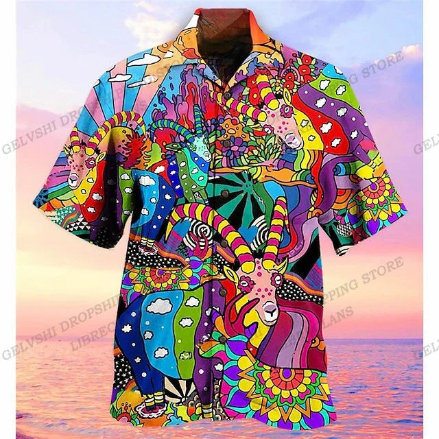 Psychedelic Hawaiian Shirts