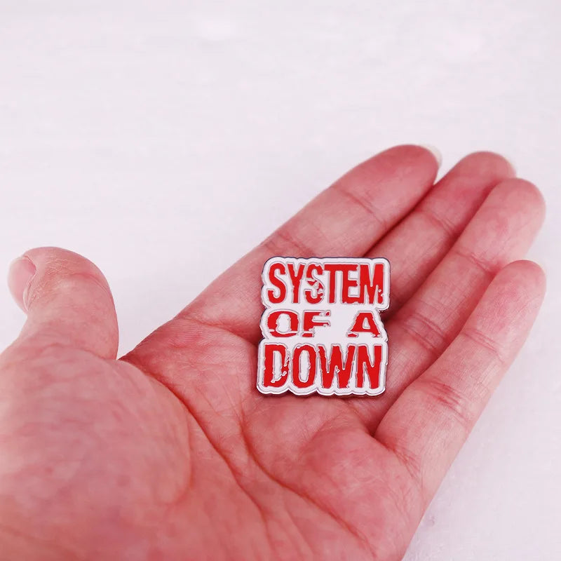 Pop Rock Album Pin
