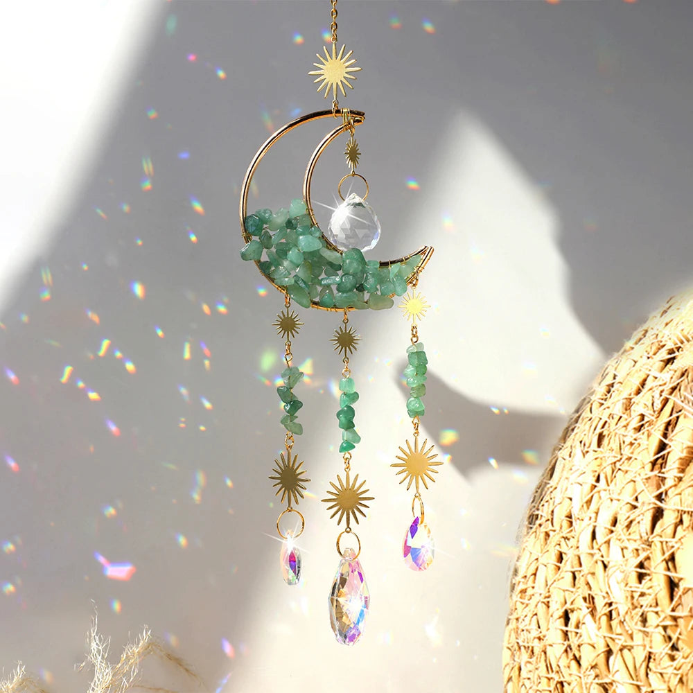 Moon Crystal Sun Catcher