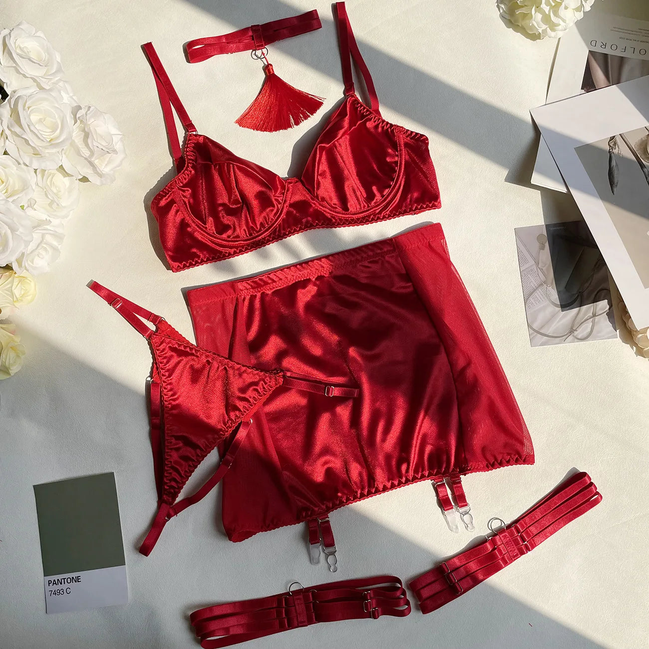 Seamless Lingerie Set (5pc)