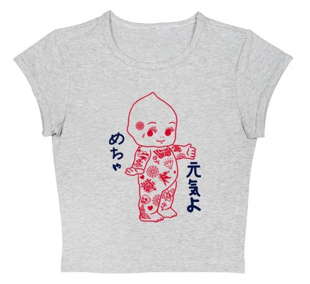 Women's Kewpi Baby Tattooed