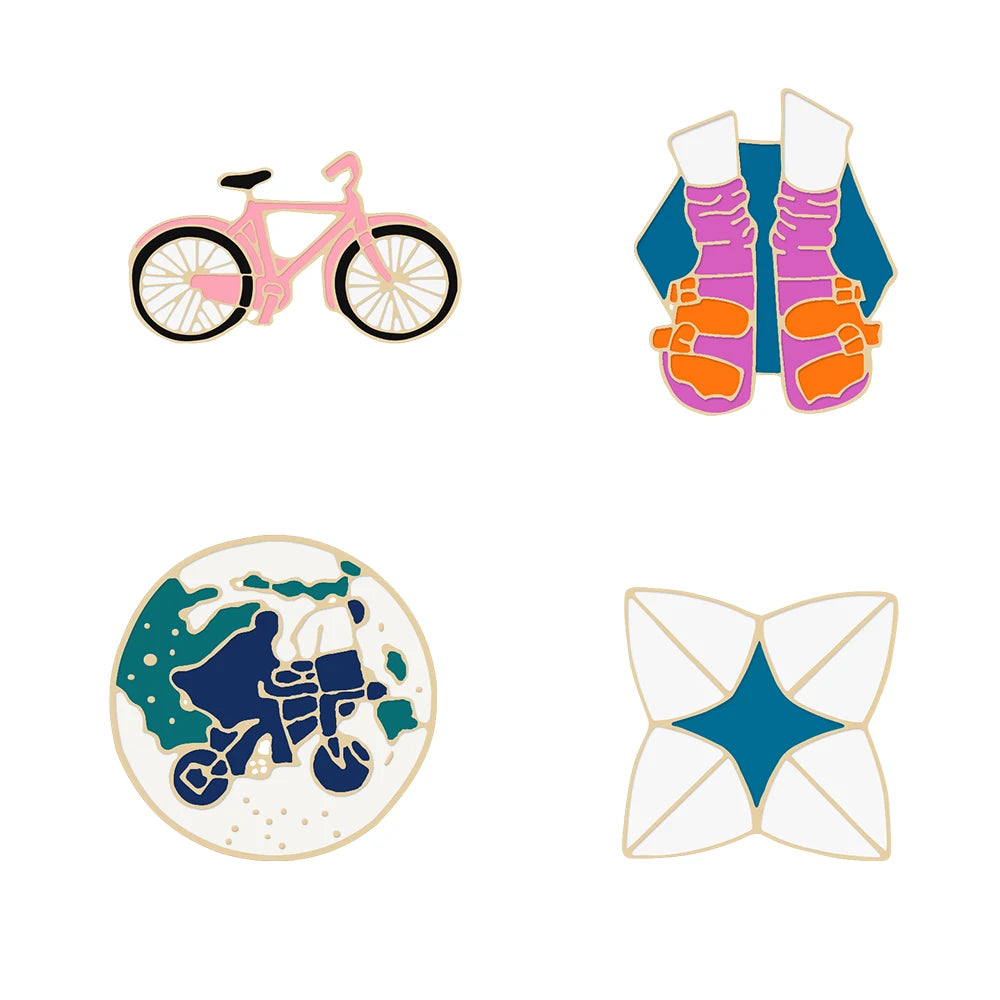 Vibe Enamel Pins (4/9pcs)