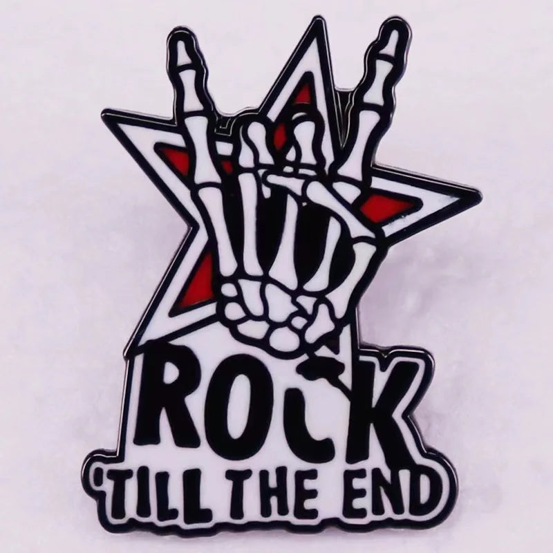 Classic Rock Band Pins
