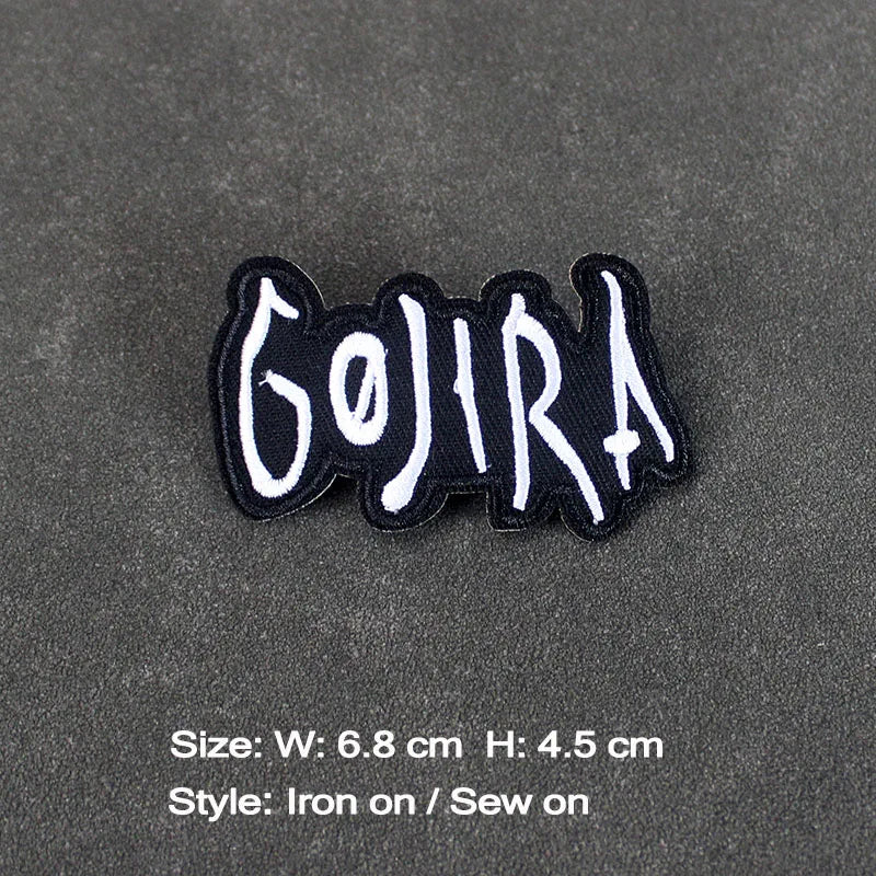 Rock Band Iron on Patches