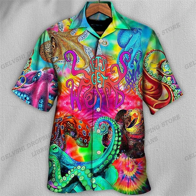Psychedelic Hawaiian Shirts