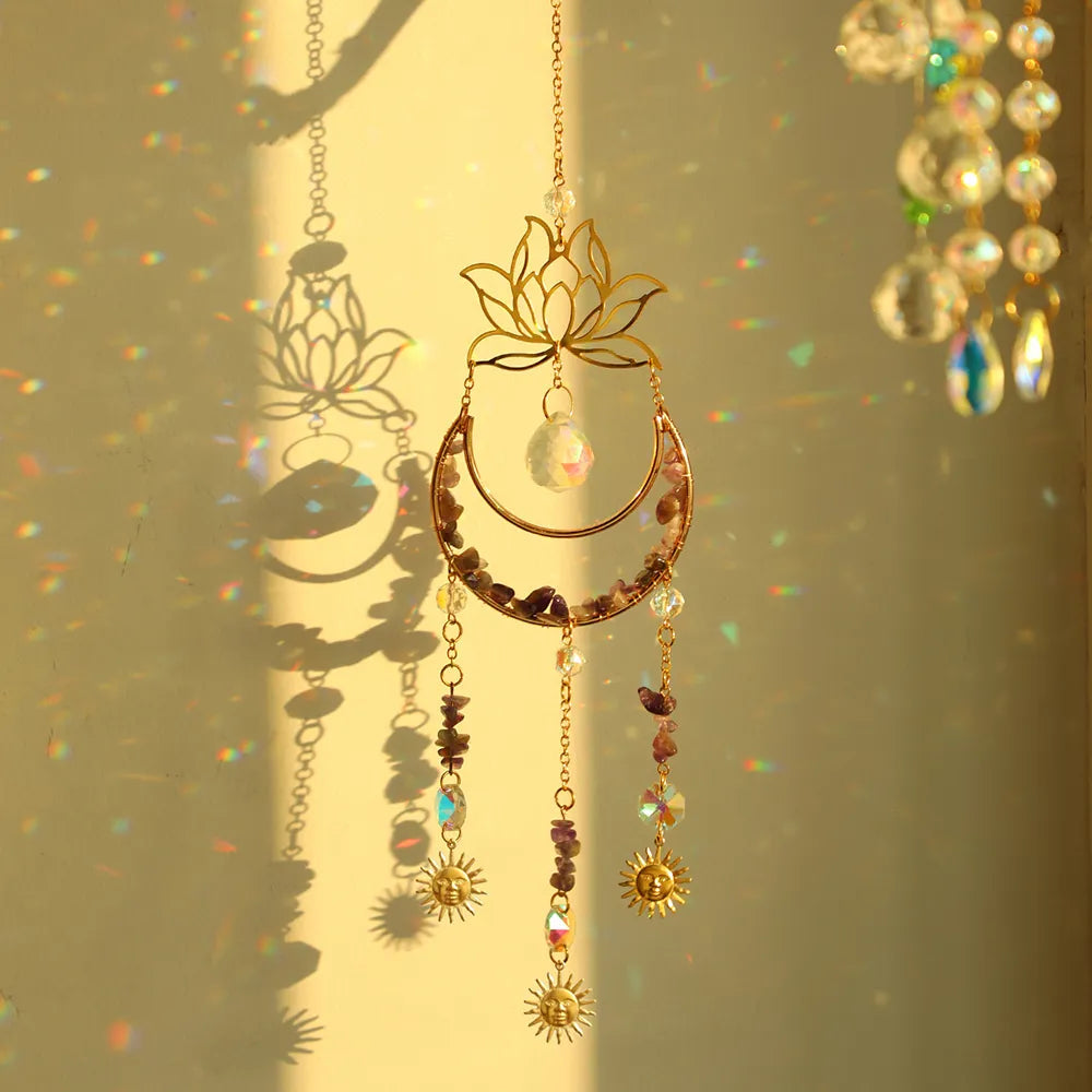 Moon Crystal Sun Catcher