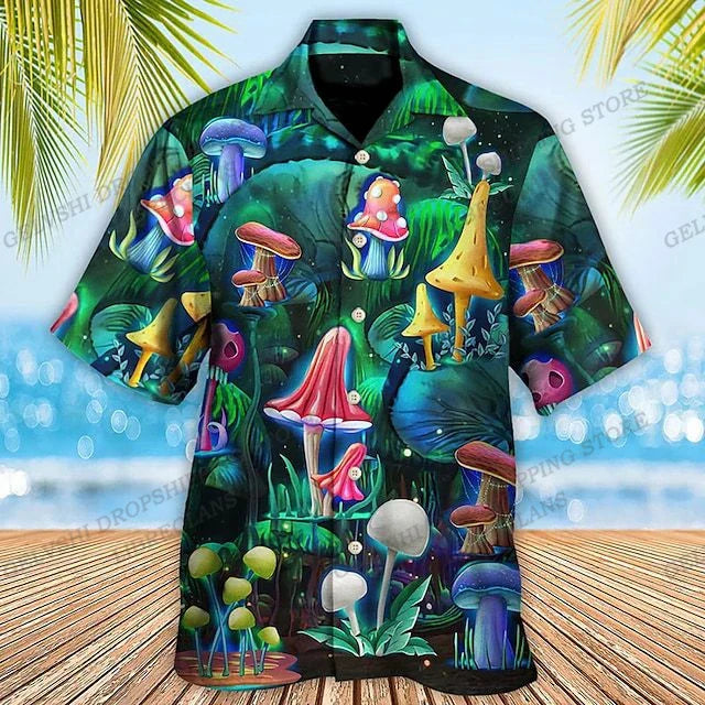 Psychedelic Hawaiian Shirts