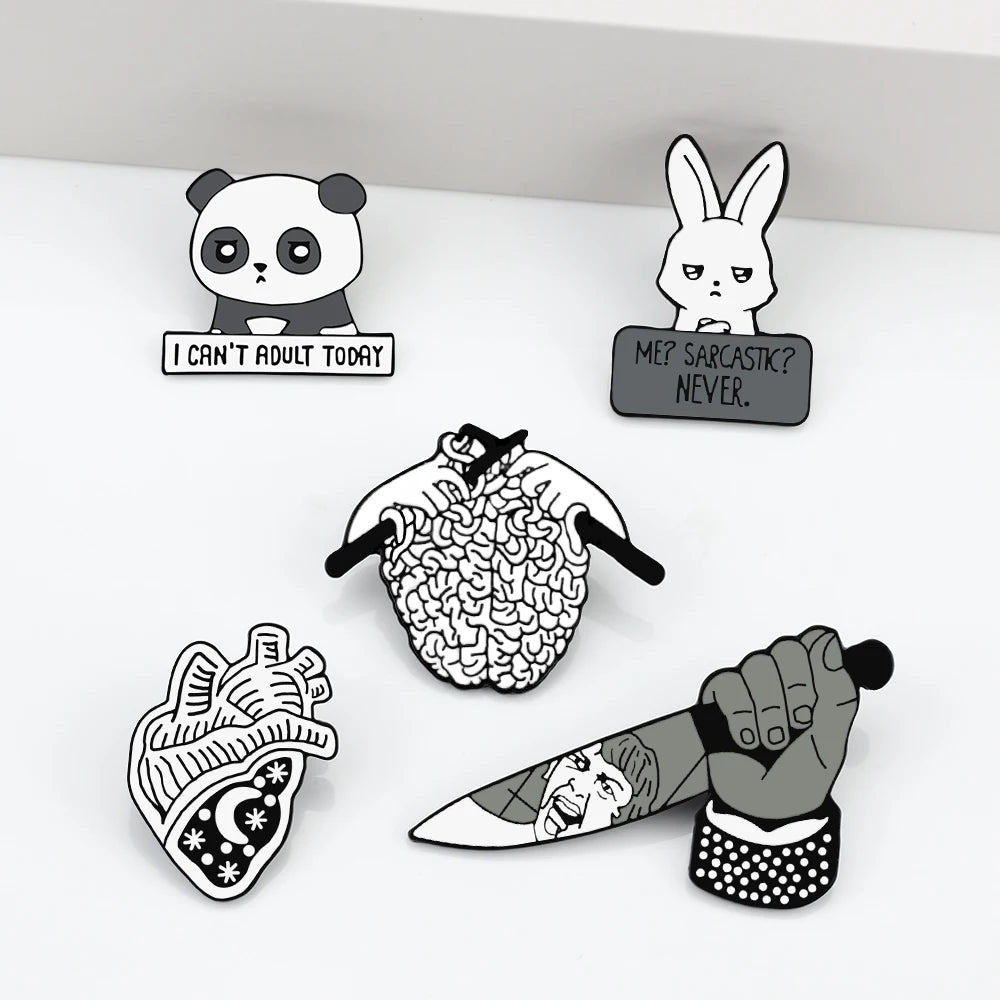 Vibe Enamel Pins (4/9pcs)
