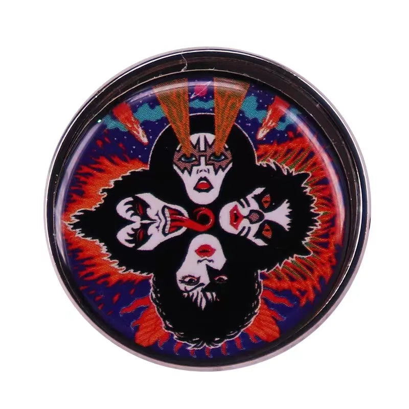 Classic Rock Band Pins