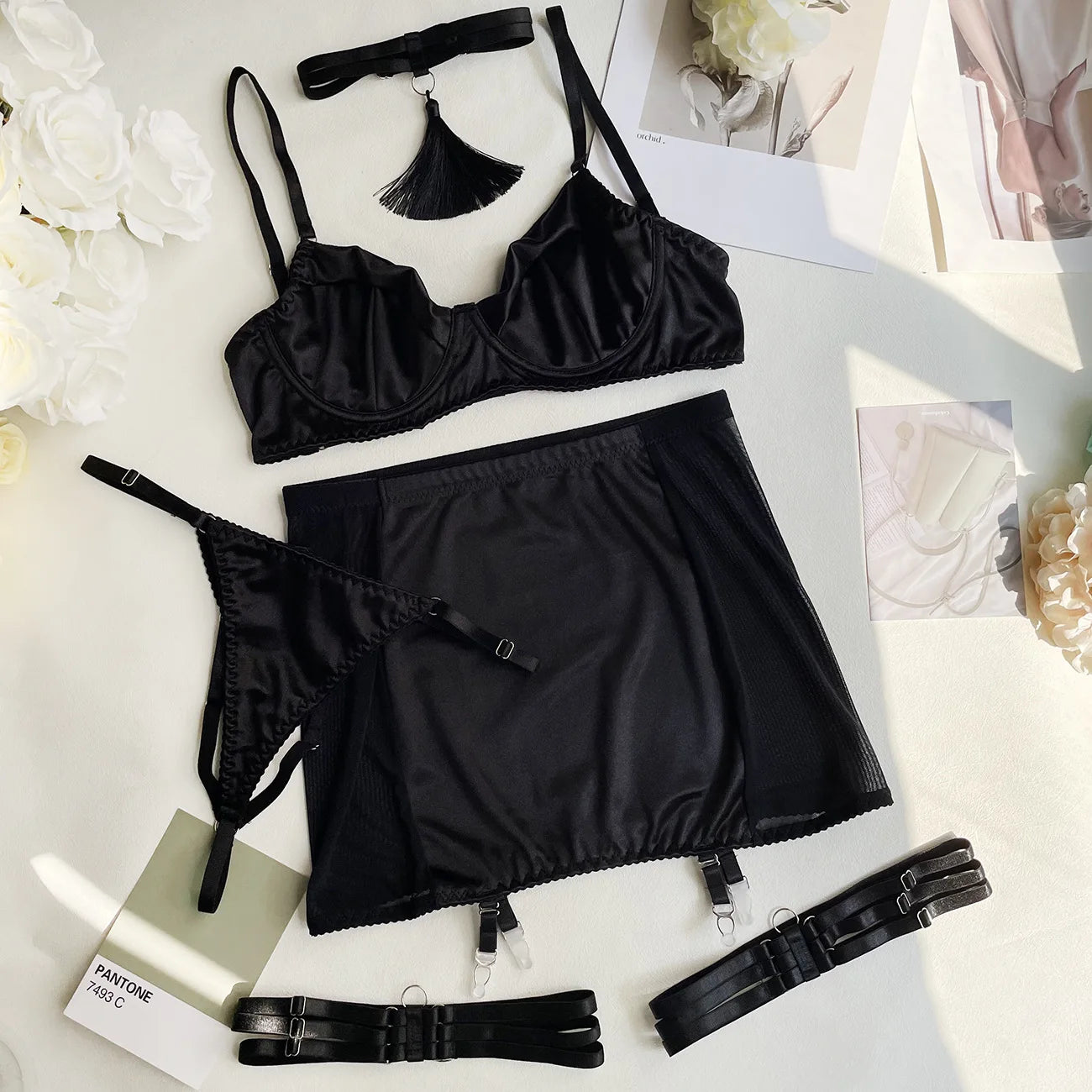 Seamless Lingerie Set (5pc)