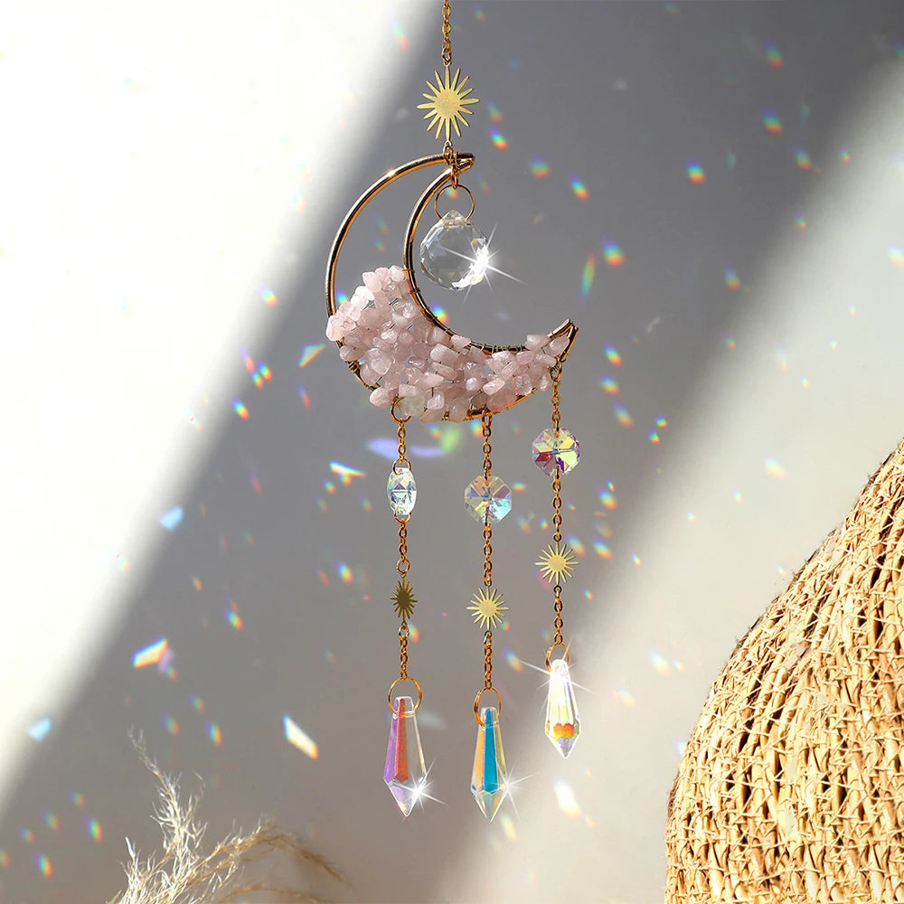Moon Crystal Sun Catcher