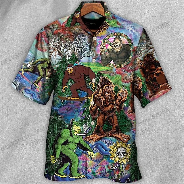 Psychedelic Hawaiian Shirts