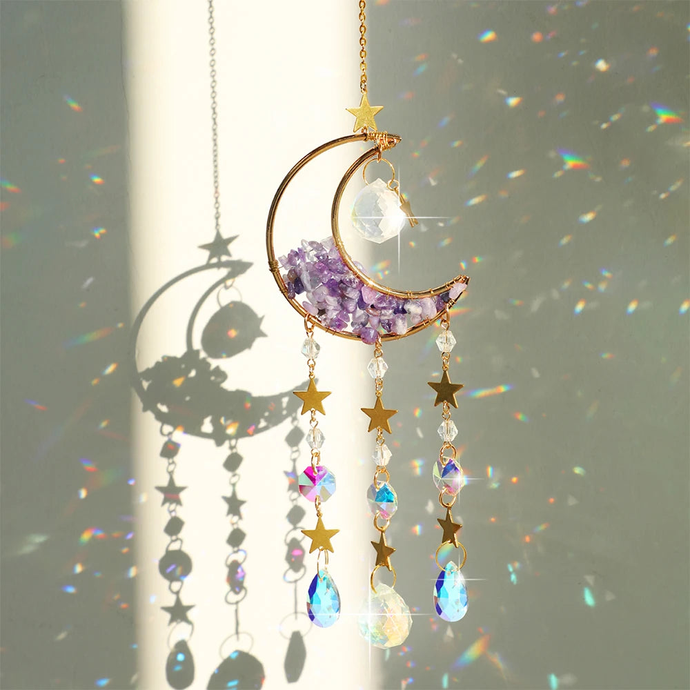 Moon Crystal Sun Catcher