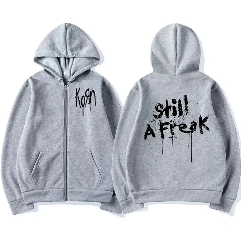 Korn Zipper Hoody