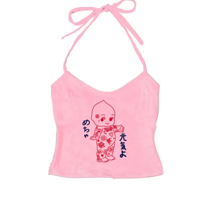 Women's Kewpi Baby Tattooed