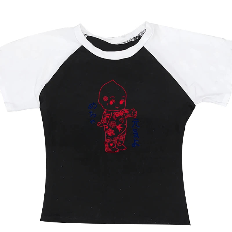 Women's Kewpi Baby Tattooed