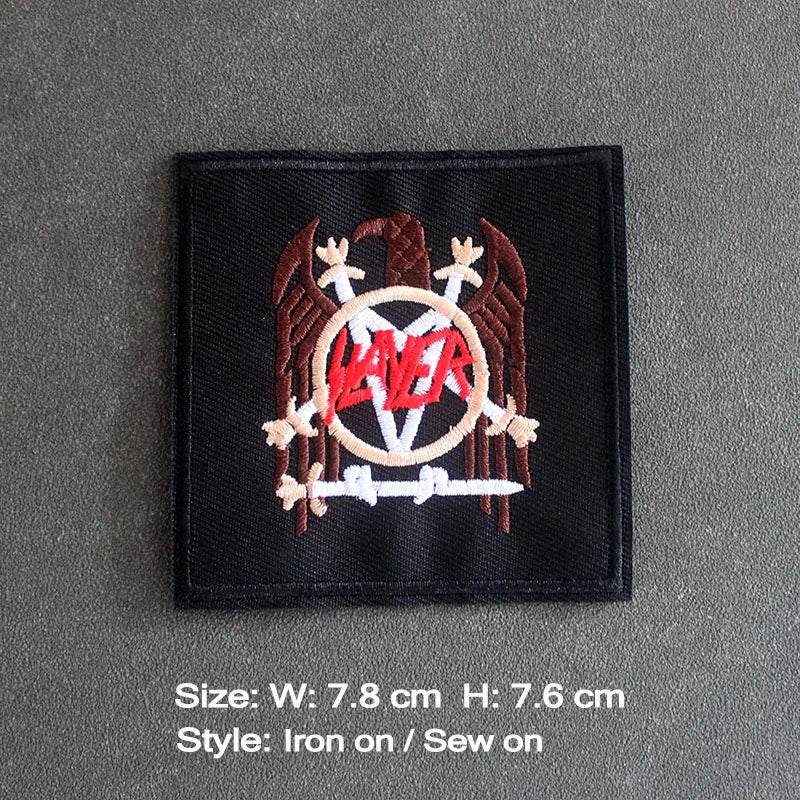 Rock Band Iron on Patches