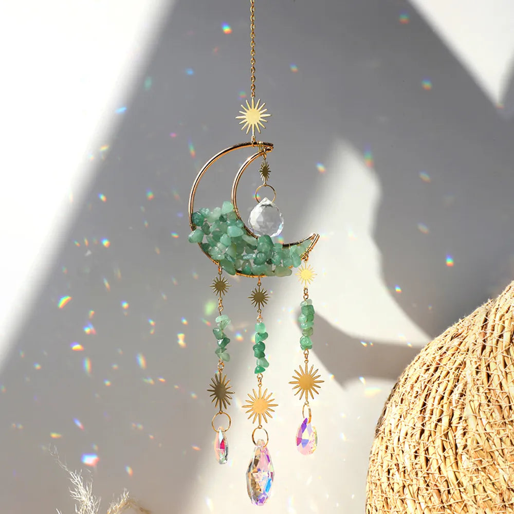 Moon Crystal Sun Catcher