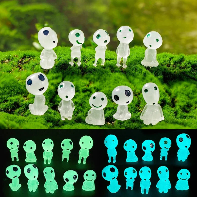 10 Little Glowing Aliens