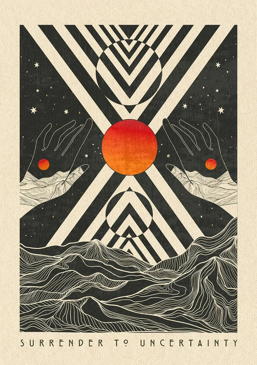 Psychedelic 70s Poster