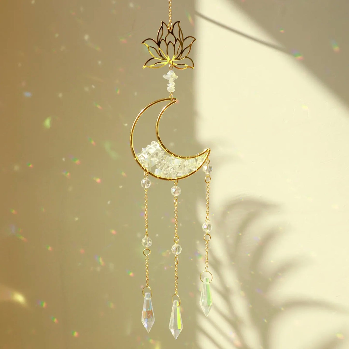 Moon Crystal Sun Catcher
