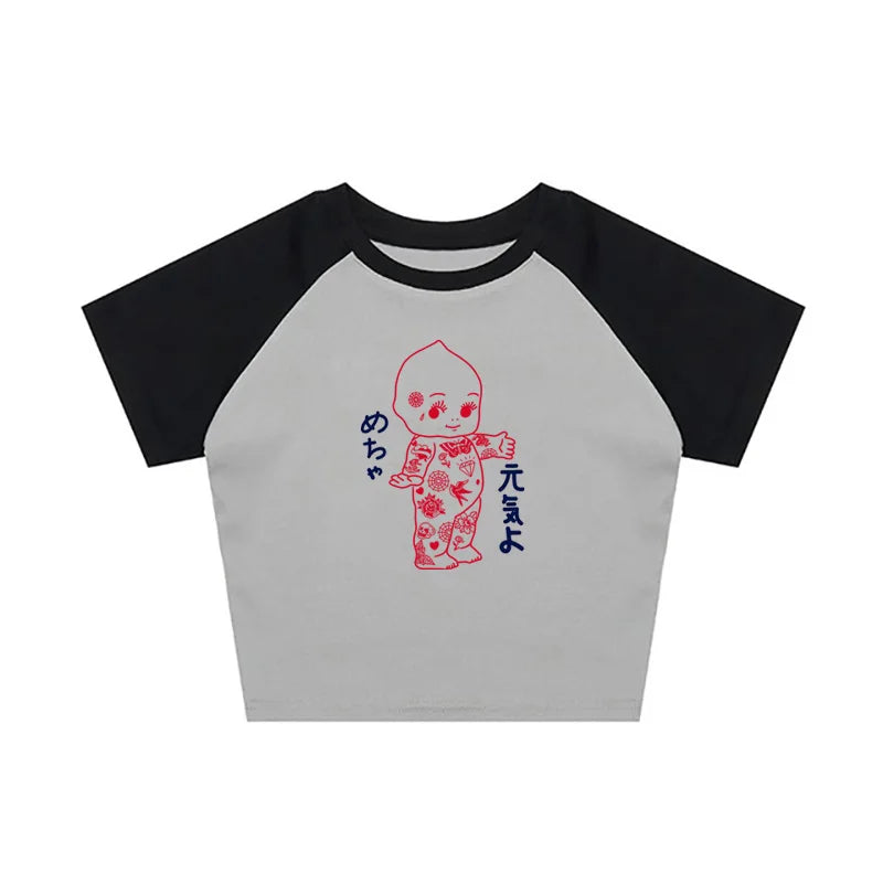 Women's Kewpi Baby Tattooed